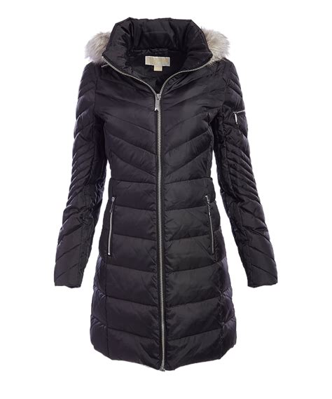 michael michael kors women's chevron parka|Michael Kors Coats & Jackets for Women .